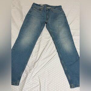 Levi's Light Blue Straight Jeans for Men